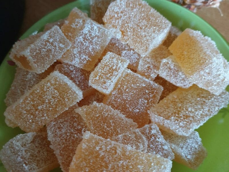 Cliquez pour zoomer ! Pâte de fruits à la pomme Thermomix par melaclion