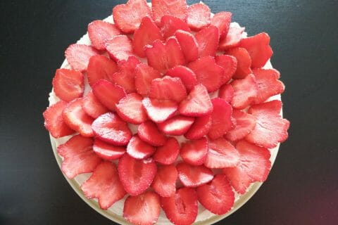 Cliquez pour zoomer ! Tarte aux fraises sans cuisson Thermomix par MICLO