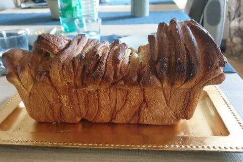 Cliquez pour zoomer ! Brioche à effeuiller à la cannelle au Thermomix