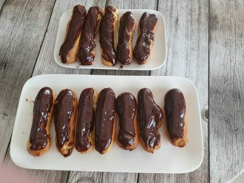 Cliquez pour zoomer ! Éclairs au chocolat Thermomix par oumibrahim42