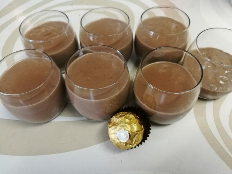 Cliquez pour zoomer ! Crème dessert au Ferrero Rocher Thermomix par pommedamour76