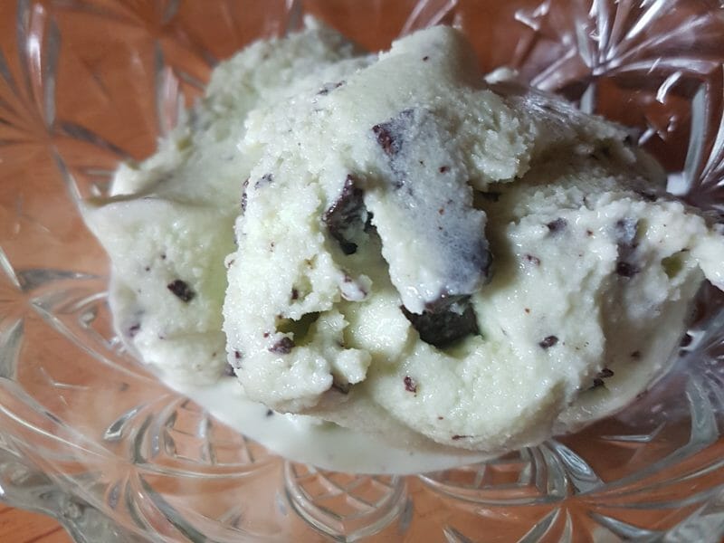 Cliquez pour zoomer ! Glace menthe-chocolat Thermomix par aurelie.s