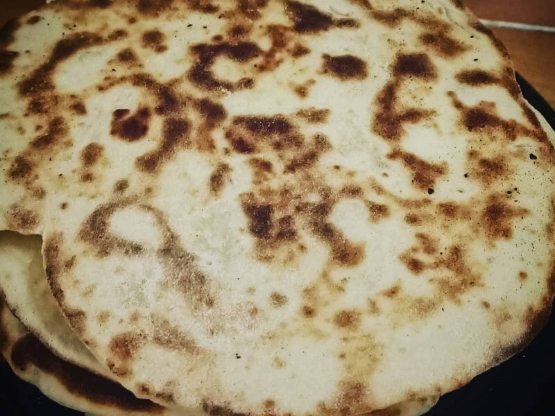 Cliquez pour zoomer ! Naans au fromage Thermomix par myljujuro