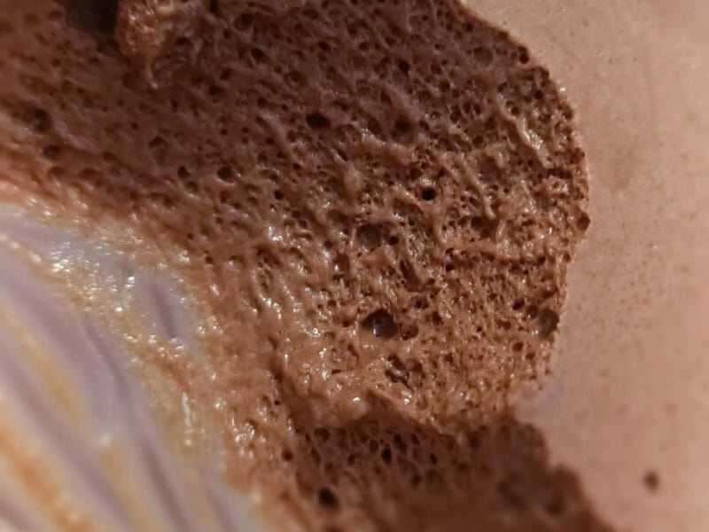 Cliquez pour zoomer ! Mousse au chocolat au jus de pois chiche Thermomix par myljujuro