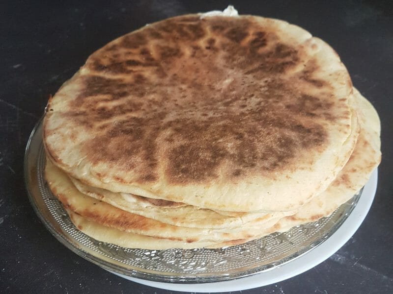Cliquez pour zoomer ! Naans au fromage Thermomix par mina54320