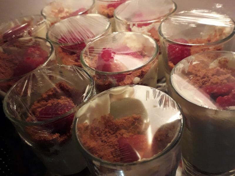 Cliquez pour zoomer ! Tiramisu aux framboises et spéculoos Thermomix par grain2joie