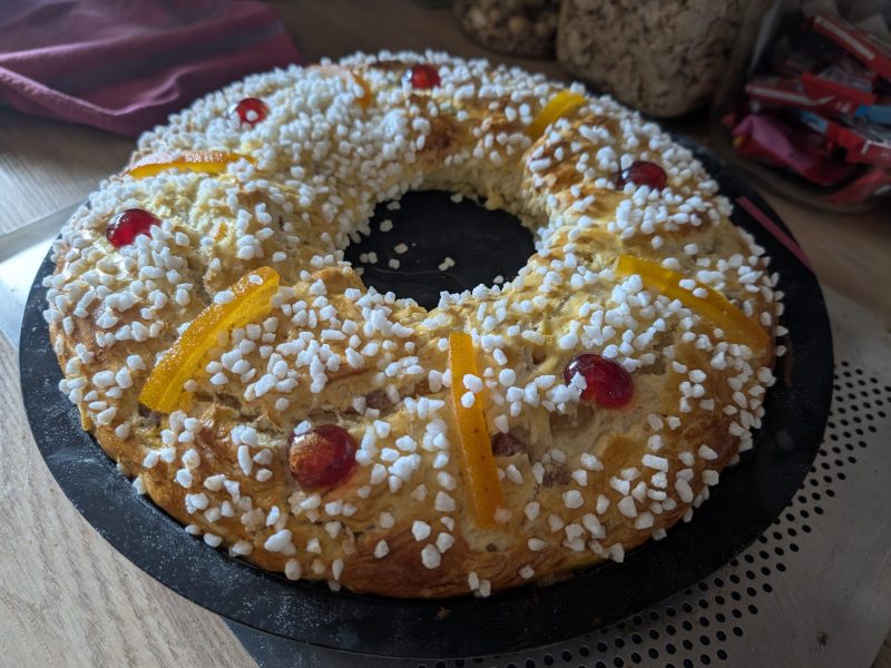 Cliquez pour zoomer ! Brioche mascarpone et fruits confits Thermomix par cocochanel964