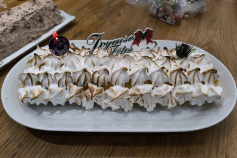 Cliquez pour zoomer ! Bûche au citron meringuée Thermomix par mimi1564