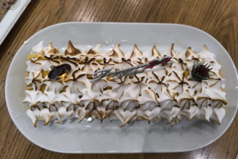 Cliquez pour zoomer ! Bûche au citron meringuée Thermomix par mimi1564