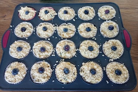 Cliquez pour zoomer ! Muffins aux myrtilles Thermomix par mimi1564