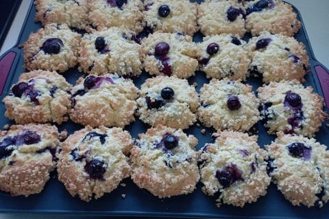 Cliquez pour zoomer ! Muffins aux myrtilles Thermomix par mimi1564