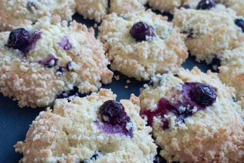 Cliquez pour zoomer ! Muffins aux myrtilles Thermomix par mimi1564