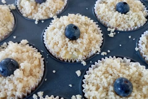 Cliquez pour zoomer ! Muffins aux myrtilles Thermomix par mimi1564