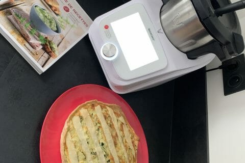 Cliquez pour zoomer ! Quiche saumon et courgettes Thermomix par antho47300
