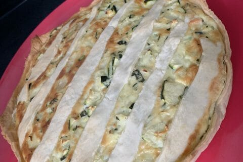 Cliquez pour zoomer ! Quiche saumon et courgettes Thermomix par antho47300