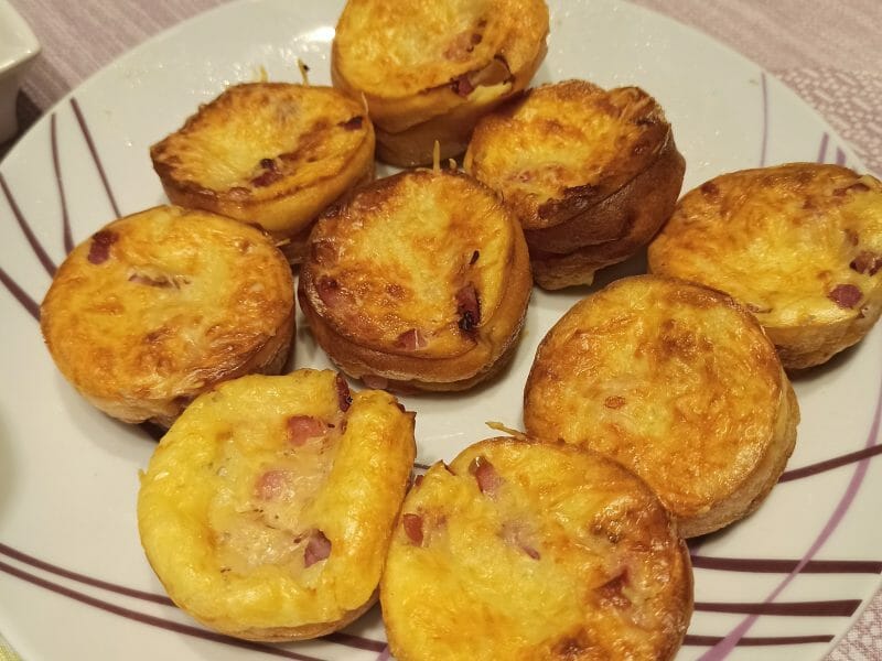 Cliquez pour zoomer ! Crêpes soufflées aux lardons Thermomix par christina86