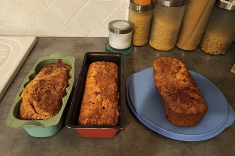 Cliquez pour zoomer ! Cake salé jambon fromage et olives Thermomix par christina86