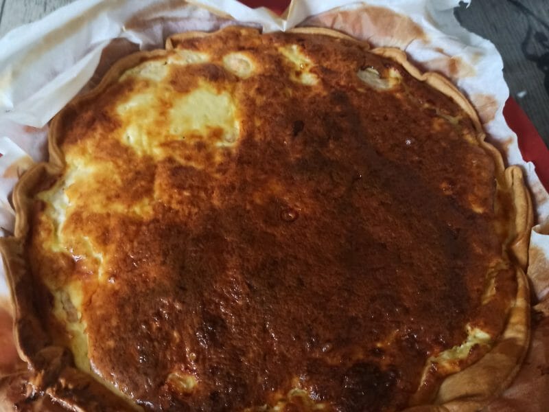 Cliquez pour zoomer ! Quiche saumon et courgettes Thermomix par christina86