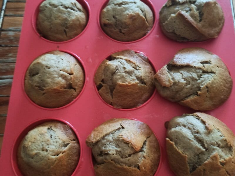 Cliquez pour zoomer ! Muffins à la banane Thermomix par christina86