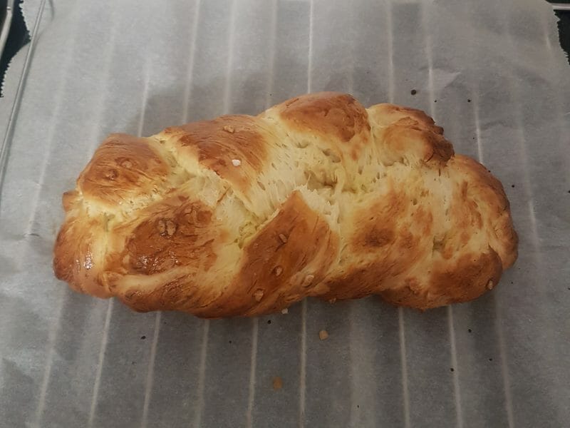 Cliquez pour zoomer ! Brioche tressée à la mie filante Thermomix par marieb16