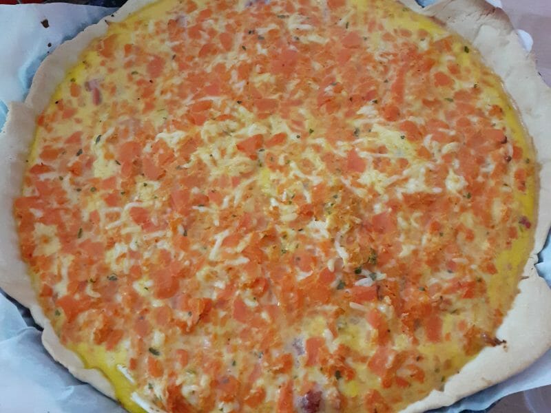 Cliquez pour zoomer ! Tarte à la carotte Thermomix par nina490