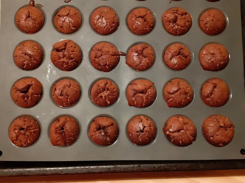 Cliquez pour zoomer ! Mini muffins au chocolat Thermomix par nina490