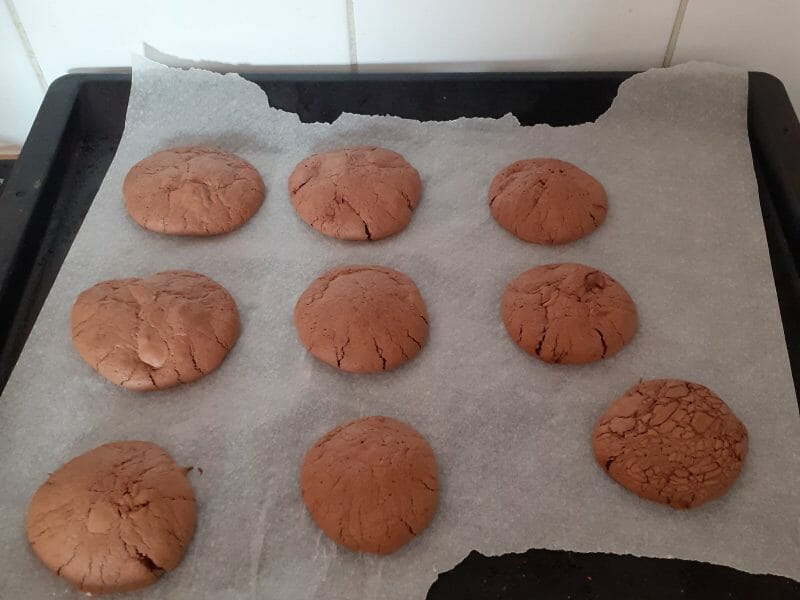 Cliquez pour zoomer ! Cookies brownies Thermomix par nina490