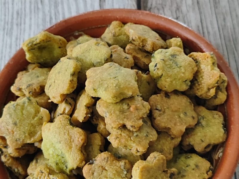 Cliquez pour zoomer ! Sablés apéritifs ail des ours et beaufort Thermomix par nathaliebaudouinnicoli