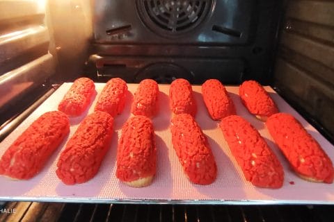 Cliquez pour zoomer ! Éclairs fraises chantilly Thermomix par nathaliebaudouinnicoli