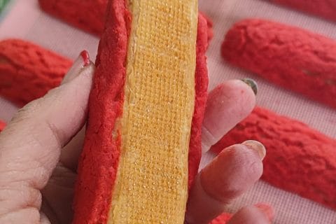 Cliquez pour zoomer ! Éclairs fraises chantilly Thermomix par nathaliebaudouinnicoli