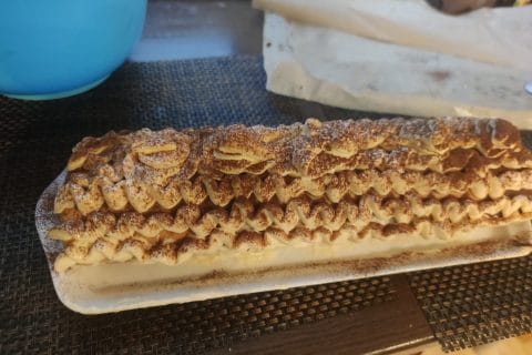 Cliquez pour zoomer ! Bûche Tiramisu Thermomix par marieln53