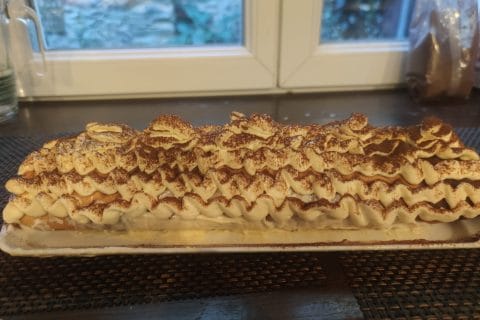 Cliquez pour zoomer ! Bûche Tiramisu Thermomix par marieln53