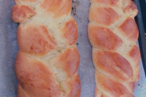 Cliquez pour zoomer ! Brioche tressée à la mie filante Thermomix par mebrillet