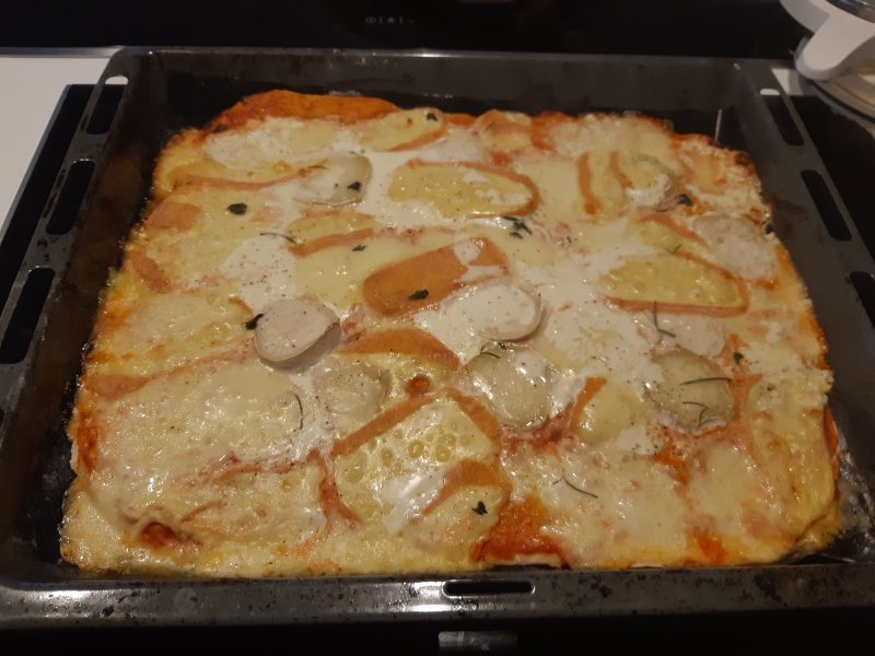 Cliquez pour zoomer ! Pizza 4 fromages Thermomix par luminelle