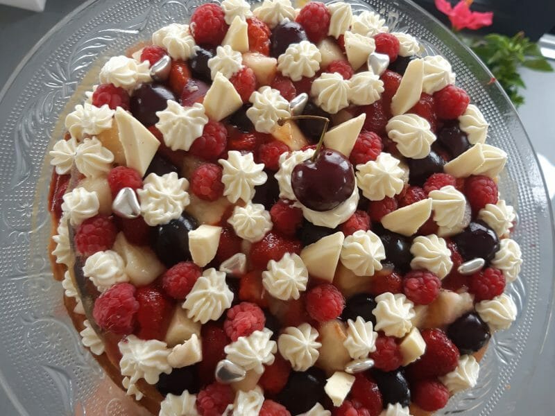 Cliquez pour zoomer ! Shortcake aux fraises Thermomix par luminelle