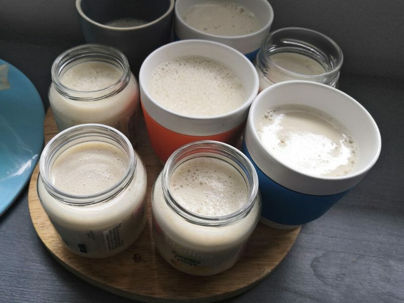 Cliquez pour zoomer ! Crème à la vanille au lait de soja Thermomix par chichips