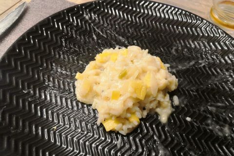 Cliquez pour zoomer ! Risotto poireaux et lardons Thermomix par chichips