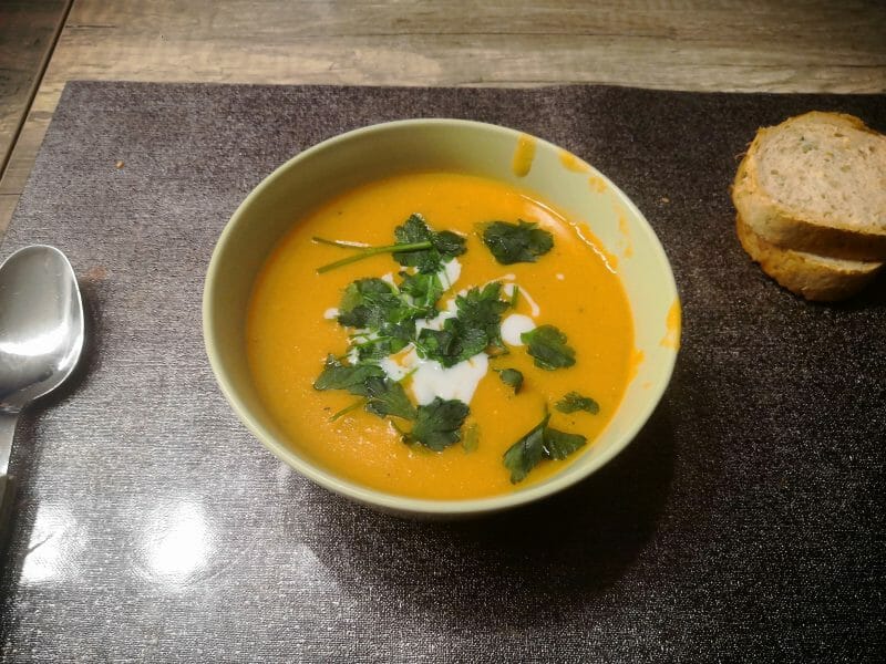 Cliquez pour zoomer ! Velouté de lentilles corail Thermomix par chichips