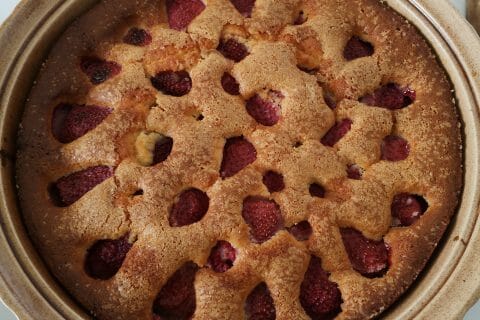 Cliquez pour zoomer ! Gâteau aux fraises Thermomix par franck2590