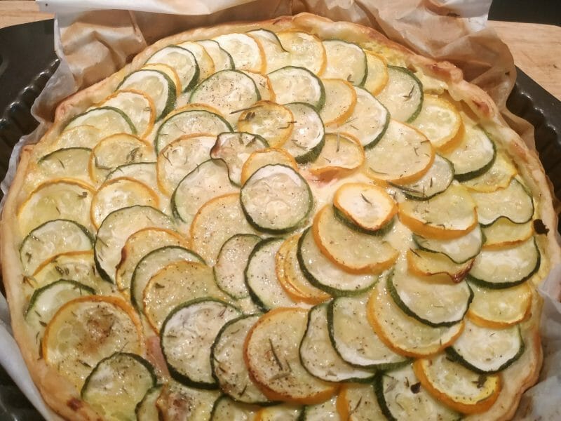 Cliquez pour zoomer ! Tarte courgettes et ricotta Thermomix par stefycray