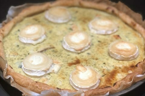Cliquez pour zoomer ! Quiche saumon et courgettes Thermomix par licornettte