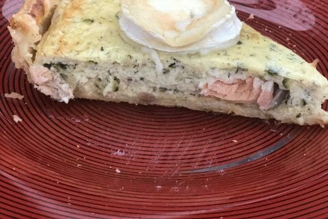 Cliquez pour zoomer ! Quiche saumon et courgettes Thermomix par licornettte
