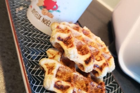 Cliquez pour zoomer ! Gaufres Liégeoises Thermomix par EloPepette