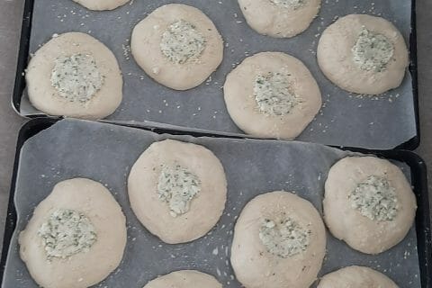 Cliquez pour zoomer ! Poğaça – Petits pains Turcs à la Feta au Thermomix