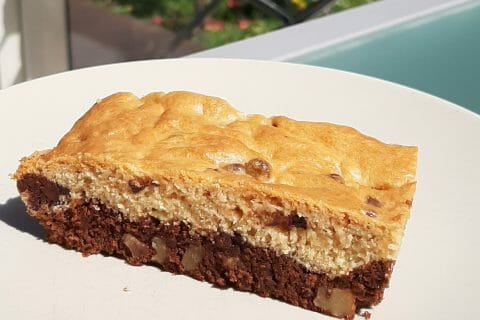 Cliquez pour zoomer ! Brookie au Thermomix