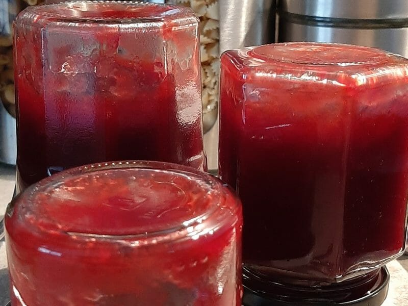 Cliquez pour zoomer ! Confiture de cerises Thermomix par sevy38