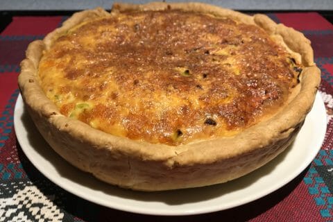 Cliquez pour zoomer ! Gâteau poireaux, lardons et fromage Thermomix par mpar05