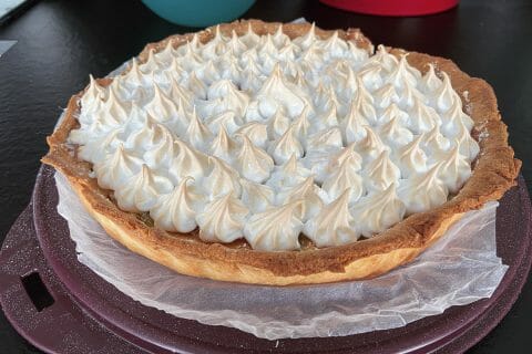 Cliquez pour zoomer ! Tarte à la rhubarbe Thermomix par NosilaM