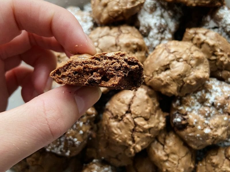 Cliquez pour zoomer ! Cookies brownies Thermomix par NosilaM