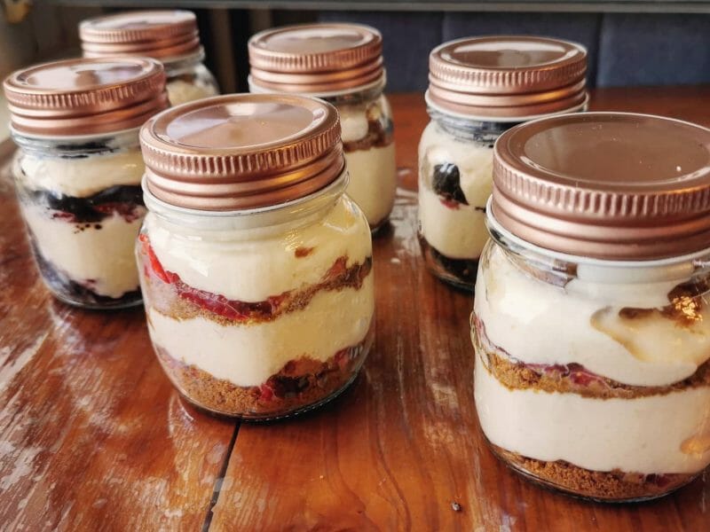 Cliquez pour zoomer ! Tiramisu aux framboises et spéculoos Thermomix par NosilaM